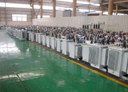 福建油浸式变压器成品车间